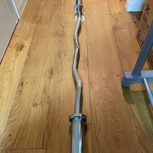 EZバー　重り20キロ　カラー　付き