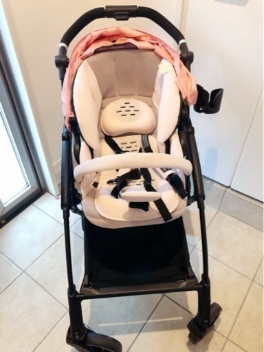 【美品】コンビ ベビーカー AttO アット type-L ライトピンク