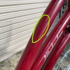 新品★未使用　ママチャリ　オートライト付き　26インチ　シマノ6段ギア　ロゼの画像