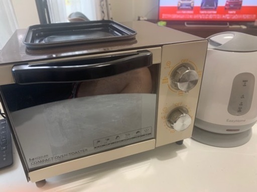 トースターとコードレス電気ケトルのセット