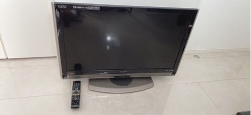 テレビ　SHARP AQUOS