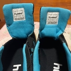 hummel  23センチ　体育館シューズ　お値下げの画像