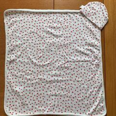 おくるみ＆帽子　ブランケット　出産準備　新生児　お宮参　お食初