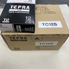 テプラ用テープカートリッジ６個の画像