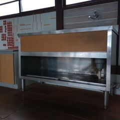 【交渉中】業務用シンクとガス台。横浜市港北区。の画像
