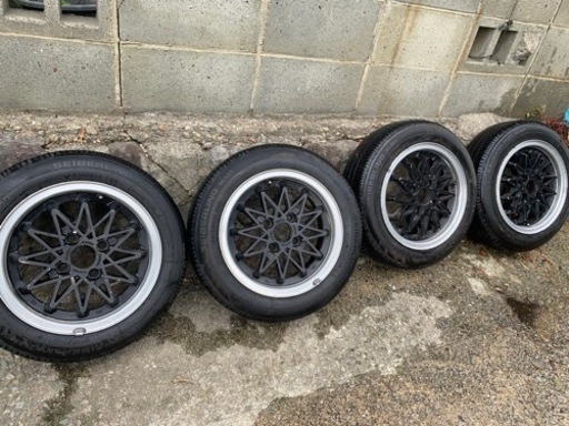 希少！絶版HEROES RECING13インチ　タイヤホイールセット値下げしました！旧車　軽四　当時物