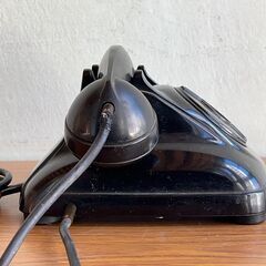 レア！着信専用黒電話 動作未確認の画像