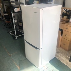 【リサイクルサービス八光　田上店　安心の3か月保証　配達・設置OK】ハイセンス 冷凍冷蔵庫(幅48cm) 150L 自動霜取機能付き 2ドア 右開き パールホワイト HR-D15C リサイクルサービス八光 田上店 安心の3か月保証 配達・設置OK】ハイセンス