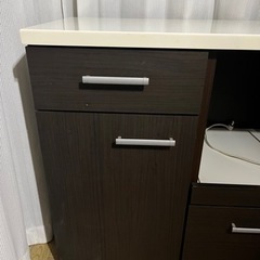 値下げ中　キッチンカウンター　レンジ台の画像