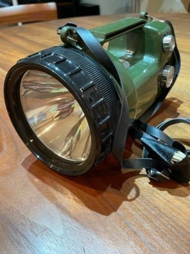 【アンティーク家電】ナショナル　ラジオ付き懐中電灯　BF-759R