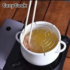 揚げ物鍋　ホーロー　