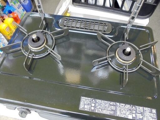 札幌白石区 幅56cm 2021年製 LPガスコンロ プロパン リンナイ KG35NBKL 左強火 ガステーブル 本郷通店