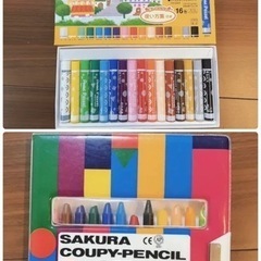 ✳︎ クレヨン（新品未使用開封済）、クーピー　