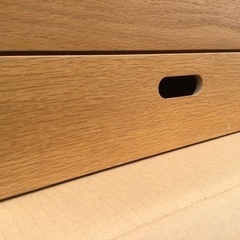 引渡し決定！　無印良品　MUJI スタッキングチェストの画像