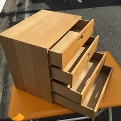 引渡し決定！　無印良品　MUJI スタッキングチェストの画像