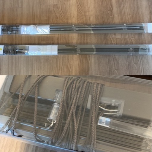 アルミブラインド2枚セット　W110×H200×2枚