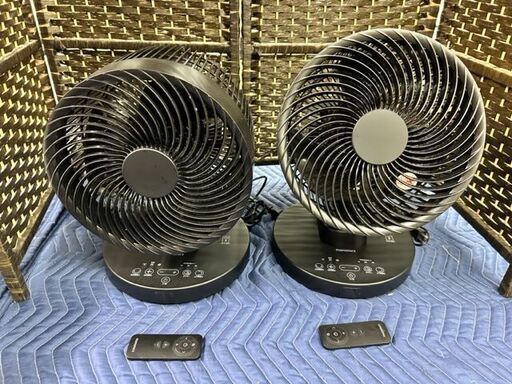 2022年製　３Dスイングサーキュレーター　　PPIT-MN3DTC　2台まとめて　■リモコン有り