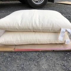 無印良品　MUJI   クッション　座布団　2点セットの画像