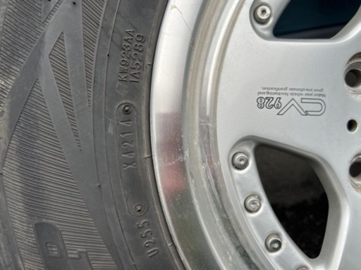 スタッドレスタイヤ＆ホイール 195/80R15