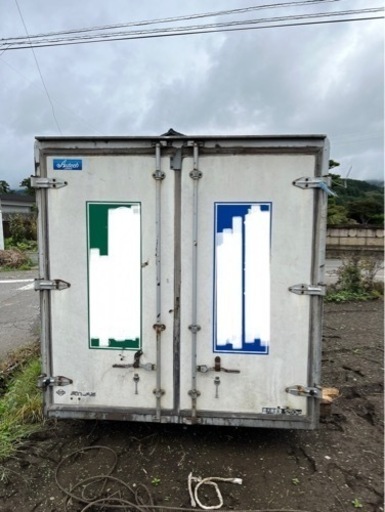 コンテナ　物置 2t箱車　最終値下げ