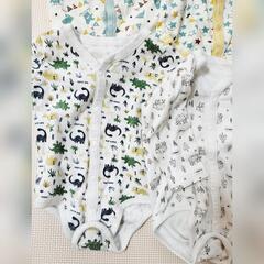長袖ロンパース80　６枚セットの画像