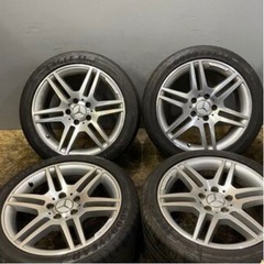 ベンツ　CクラスAMG純正ホイール17インチ8.5J/7.5J/...