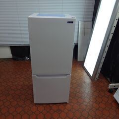 ID018686　２ドア１１７Ｌ（２０１９年ヤマダ製） 中古 117L 2ドア冷蔵庫 ヤマダ電機モデル YRZ-C12G2 2019年製 直