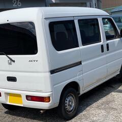 個人販売☆車検2年付きアクティバン☆高機能ナビ付き！の画像