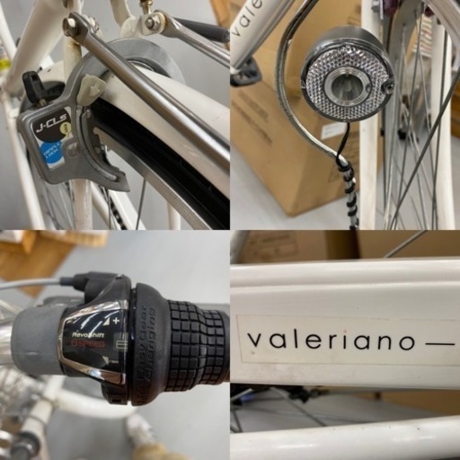 I600 使用感有り ★ ファッションサイクル Valeriano 6段変速 27インチ