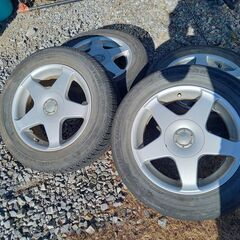 195/65R15　セレナはずし　アルミホイールスタッドレスセット
