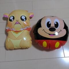 プリキュアとミッキーの風船