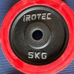 IROTEC アイロテック ラバー ダンベル 40kg （片手20kg×2個）の画像