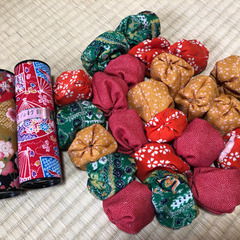 昔ながらのおもちゃ　お手玉　万華鏡