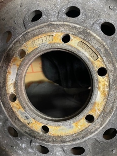 旧車6穴アルミホイール日本製ワイド