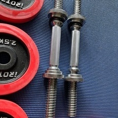 トレーニングセット IROTEC アイロテック ダンベル 40kg ベンチ 腹筋ローラーの画像