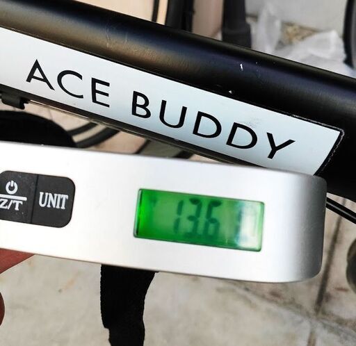 軽量アルミミニベロ ACE BUDDY 13.6kg 7速