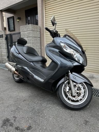 スカイウェイブ250＊CJ44＊整備済み＊書類有り＊セル1