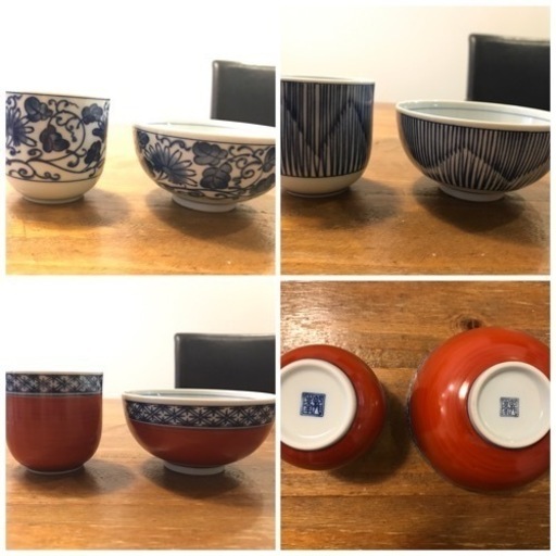 【新品】有田焼 龍峰窯　茶碗と湯呑みセット