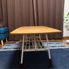 【10月末で処分】ローテーブル ソファーテーブル ナチュラルの画像