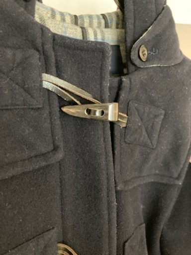 【今冬にオススメ！】Burberry ダッフルコート(ネイビー) 160cm