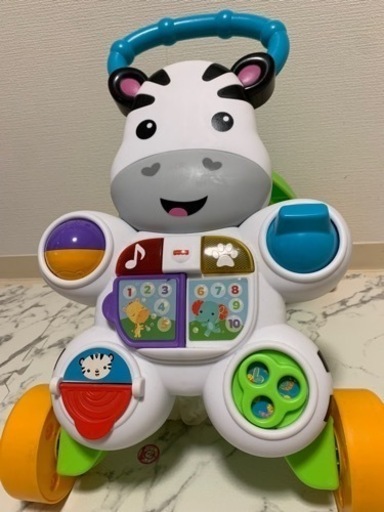 フィッシャープライス　しまうま　バイリンガルウォーカー