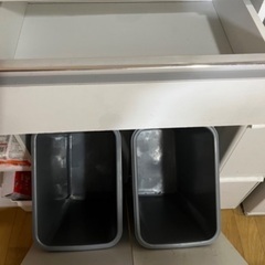 ニトリ ゴミ箱 キッチンカウンターの画像