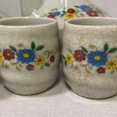 昭和レトロな酒器セットの画像