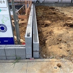 外構工事　CB積み2段 - 地元のお店