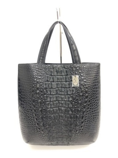 JRA クロコダイル　トートバッグ　ハンドバッグ　日本製　背ワニ