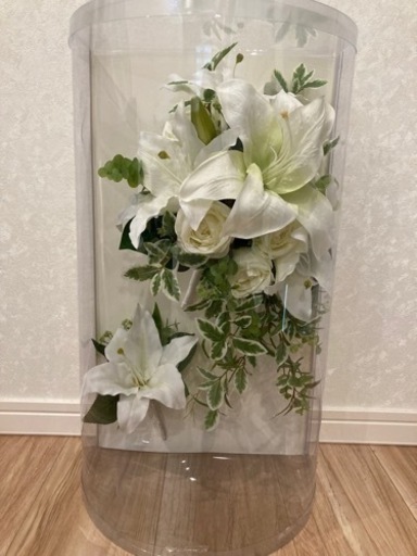 ウエディングブーケ&ブートニア　キャスケード