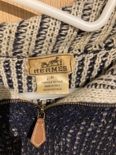 【ヴィンテージ】エルメス HERMES ブルゾン　ニット