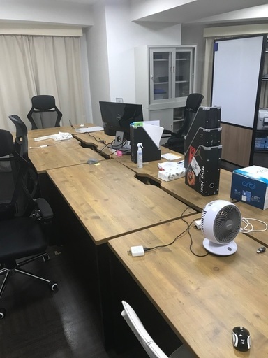 中古オフィス家具100万円分