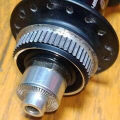 shimano XTR FH-M985　32h QR  中古 希少　ディスクブレーキ　チタンフリーボディの画像