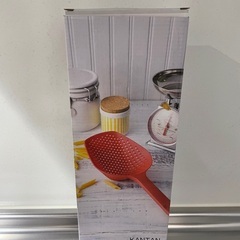 新品　大きなスプーンざる